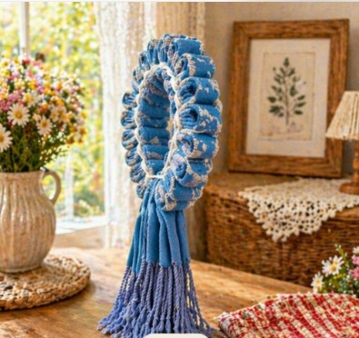 messageImage_1776857505805_0 ผ้าขาวม้า ( สีน้ำเงินลายตาราง ) - Image 2