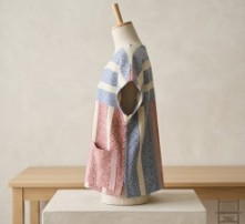 messageImage_1776858796034_0 เสื้อคอจีน ( ลายตารางฟ้าตัดแดง ) - Image 4