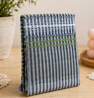 ผ้า4ตะกอ ( สีเขียวลายตาราง ) - Image 3