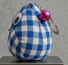 พวงกุญแจนกฮูก ( ทอมือแพ็คคู่ ) - Image 4