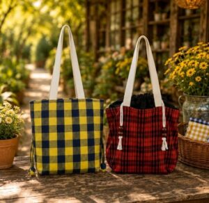 👜💞 กระเป๋าคู่สไตล์ผ้าทอ น่ารักลงตัว ใช้คู่กันยิ่งปัง ✨