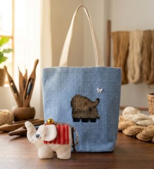 👜✨ คู่หูสุดน่ารัก หูกระเป๋า & พวงกุญแจ งานทอมือสไตล์ไทย ใช้ได้ทุกวัน 🤍🌾