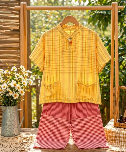 ชุดเซ็ต ✨ ชุดเซ็ตผ้าทอ ใส่ง่าย ดูดี มีสไตล์ 🤍🌾